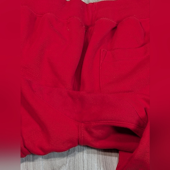 Champion Joggers Mens Size Medium Red Reverse Weave Sweatpants - Picture 7 of 8